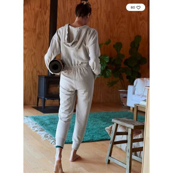 $248 free people FP Movement Hatch Warm Up Jumpsuit size small m9 - Picture 3 of 10